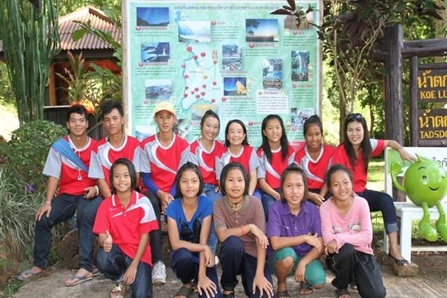 Hill Tribe kids visit Cher’s village in Lamphun Province